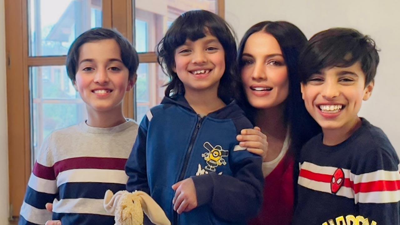 Celina Jaitly Throws a Fabulous 13th Birthday Bash for Twins Winston and Viraaj