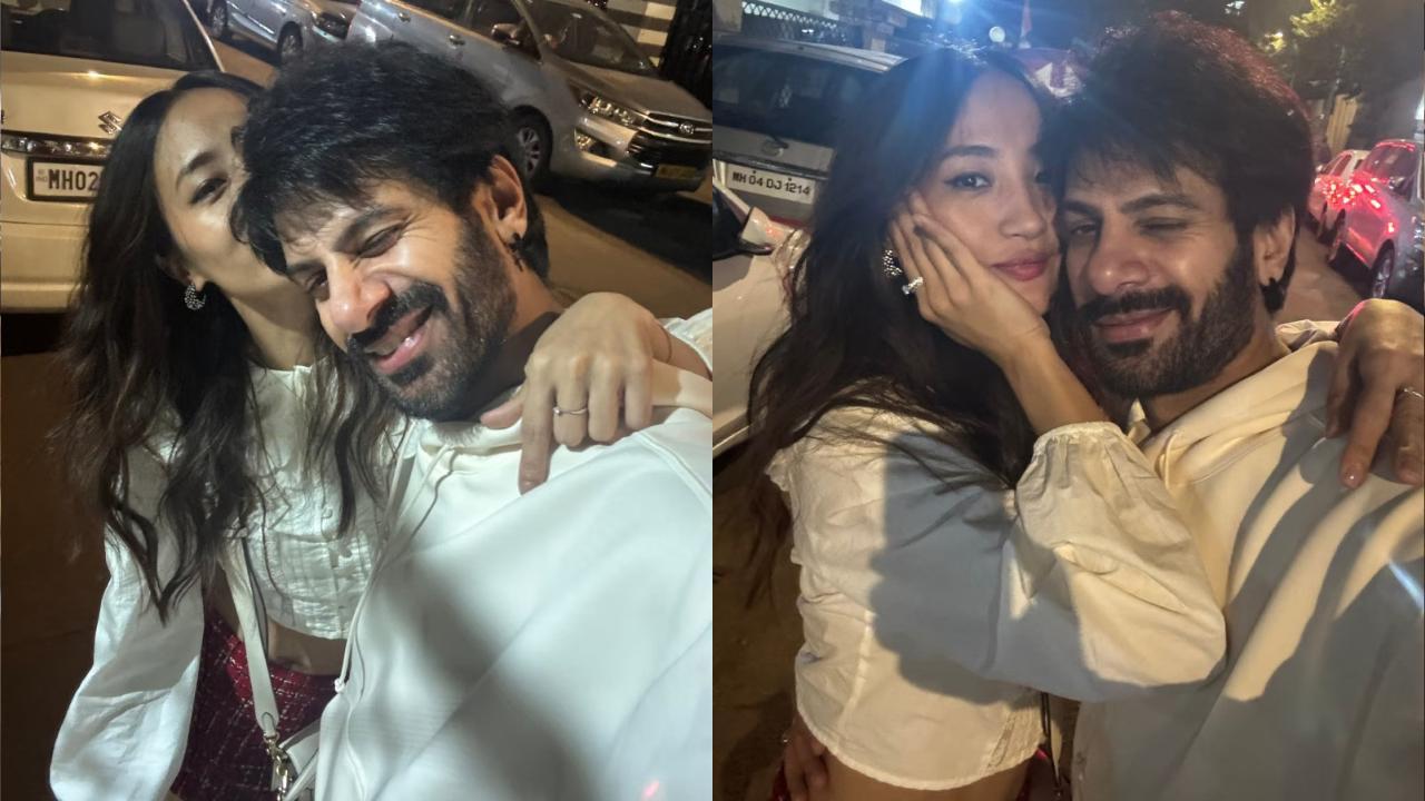 Karan Veer Mehra and Chum Darang