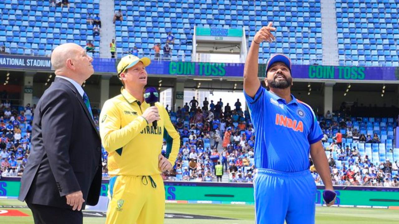 Having won the toss in the Champions Trophy 2025 semi-final match against India, Australia skipper Steve Smith elected to bat first