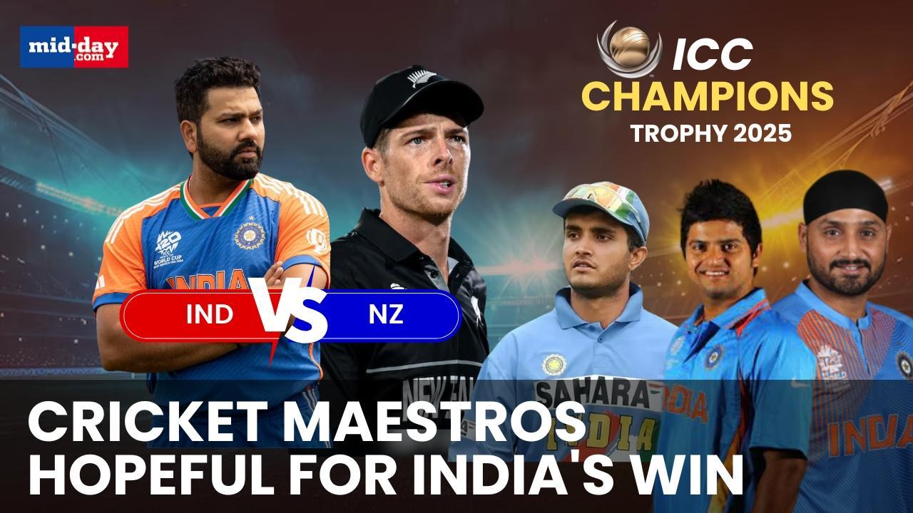 CT 2025: Ganguly, Raina, Harbhajan talk India vs New Zealand title showdown