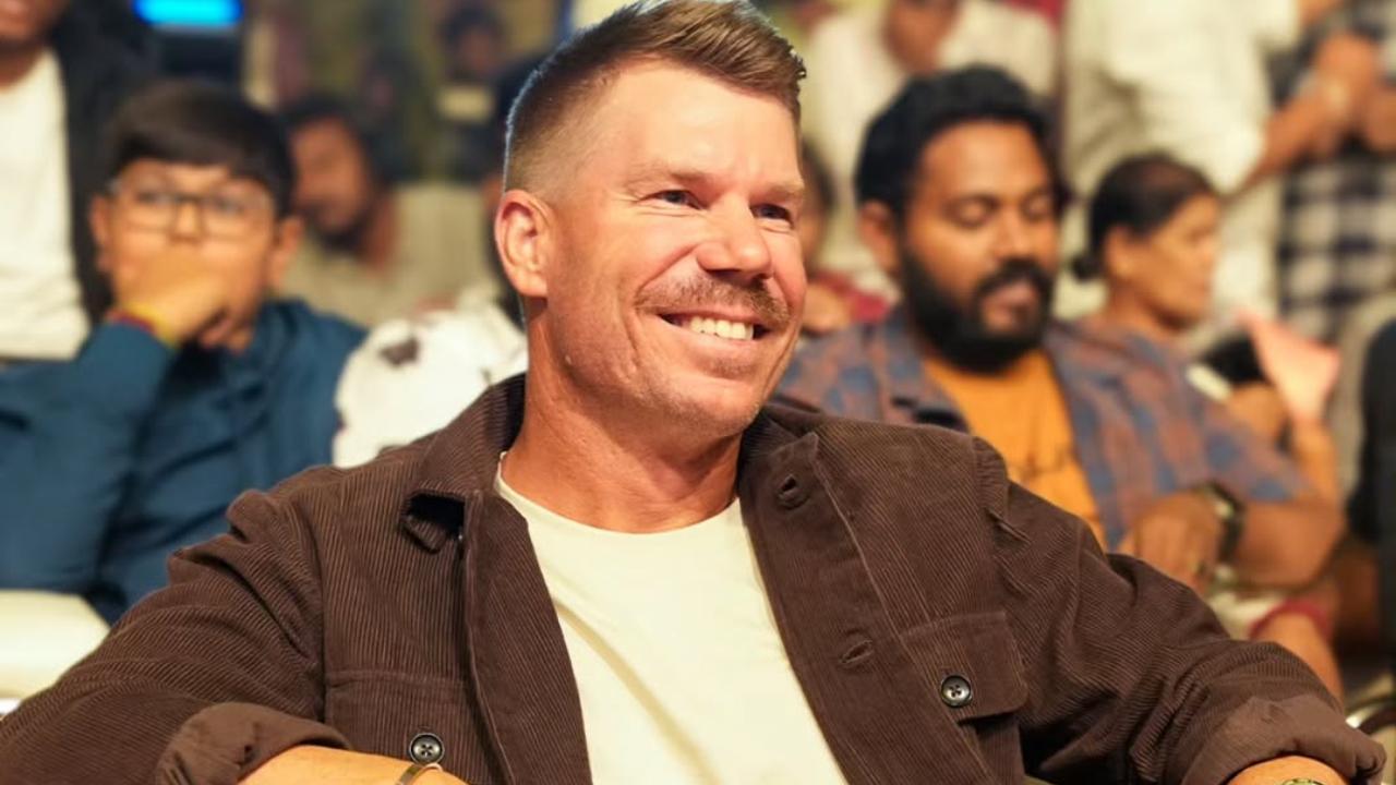Watch: Australian cricketer David Warner speaks in Telugu at Robinhood event