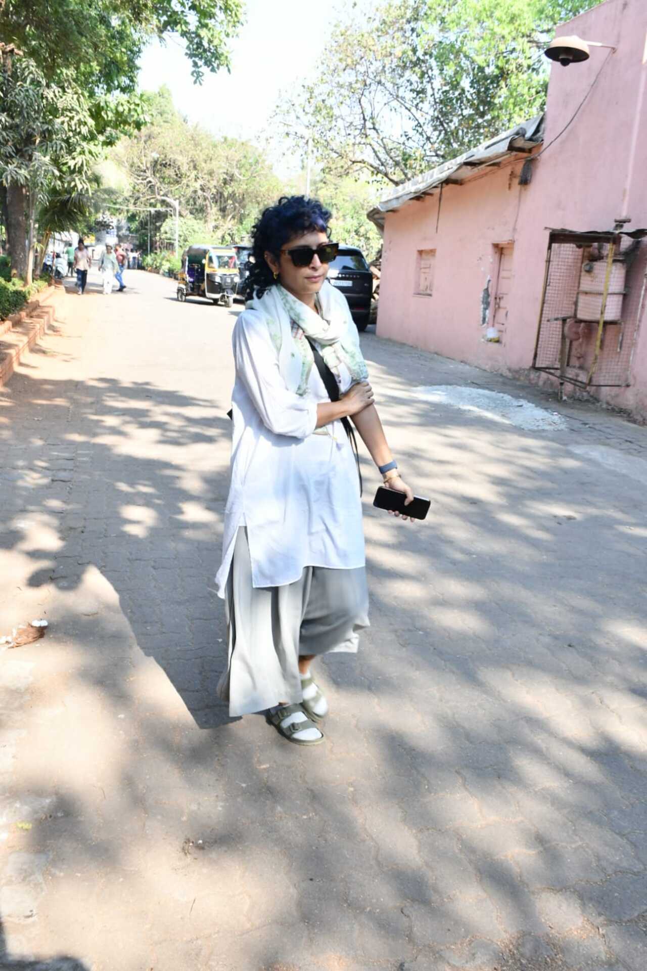 Filmmaker Kiran Rao also arrived to pay her last respects