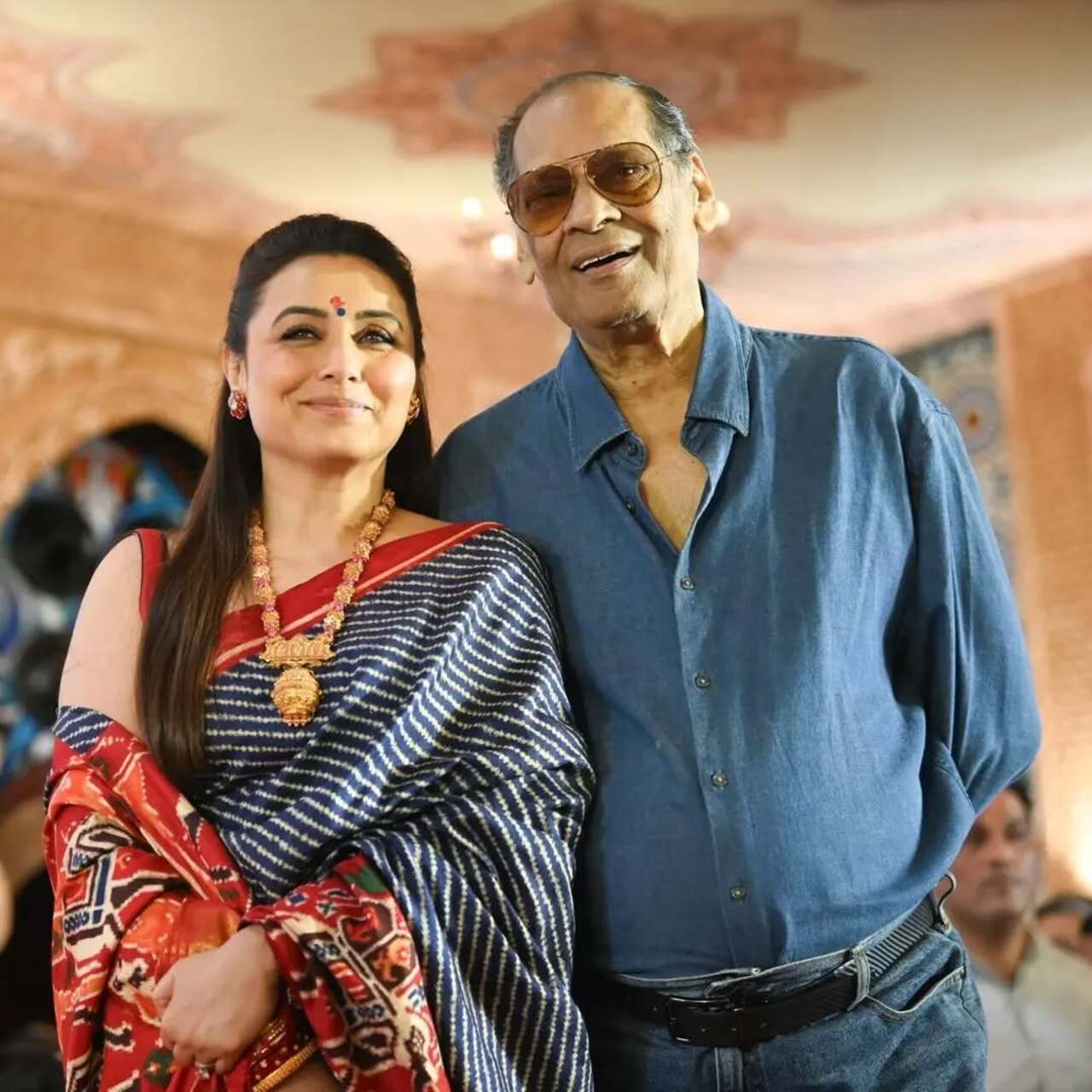 His siblings included the actor Joy Mukherjee and filmmaker Shomu Mukherjee, who was married to Bollywood actress Tanuja. His nieces are famous actresses Kajol and Rani Mukerji. Deb Mukherjee was married twice. His daughter Sunita, from his first marriage, is married to filmmaker Ashutosh Gowariker, while his son Ayan is from his second marriage.