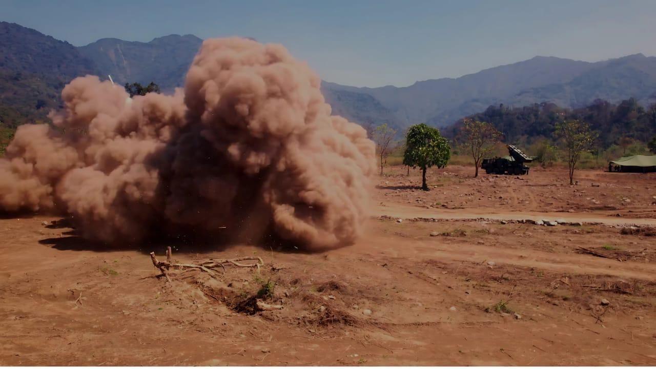 Lieutenant General Ram Chander Tiwari, General Officer Commanding-in-Chief, Eastern Command, and Air Marshal Surat Singh, Air Officer Commanding-in-Chief, Eastern Air Command, reviewed the exercise and commended the troops for their operational excellence and high degree of professionalism