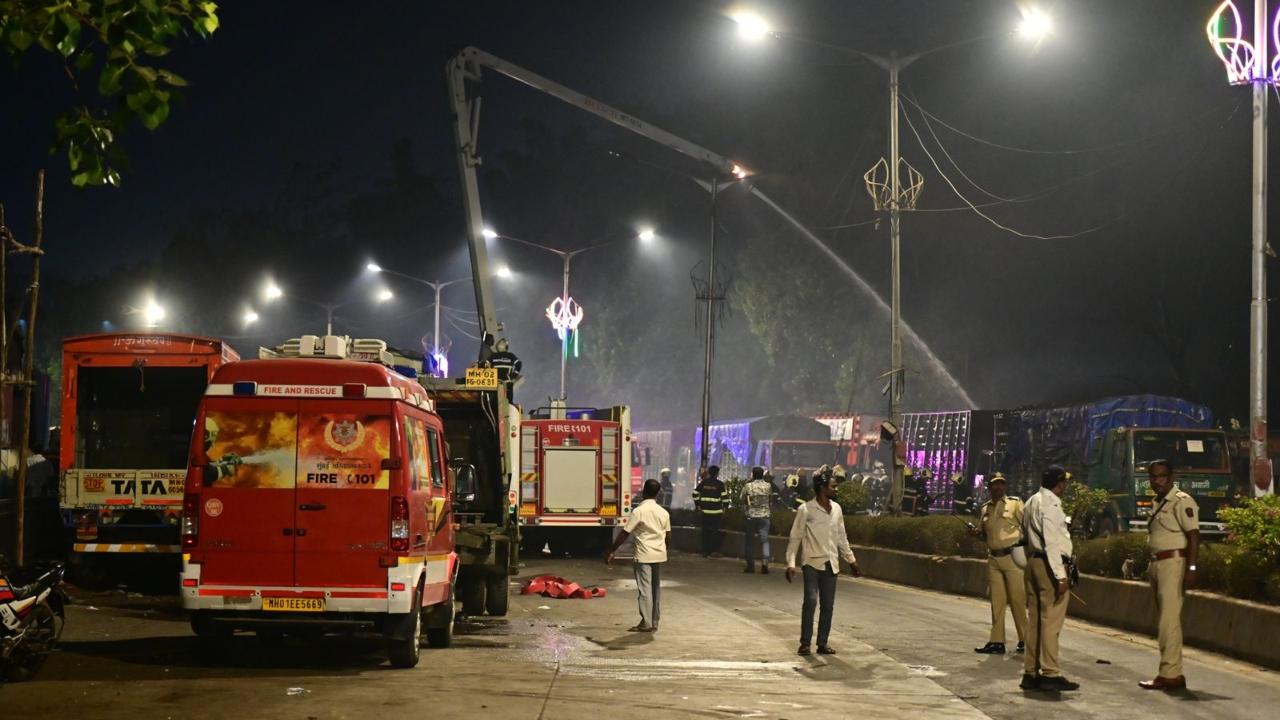 The BMC said that upon receiving the alert, the Mumbai Fire Brigade (MFB) responded quickly and had initially declared the blaze as Level I (minor) fire at 10:06 pm, but it was later upgraded to Level II fire at 10:07 pm