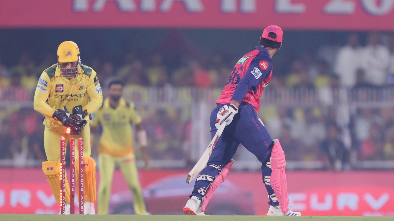 After Rana’s departure, CSK’s bowling unit showcased their depth and precision, cutting down RR’s scoring rate and picking up wickets at regular intervals