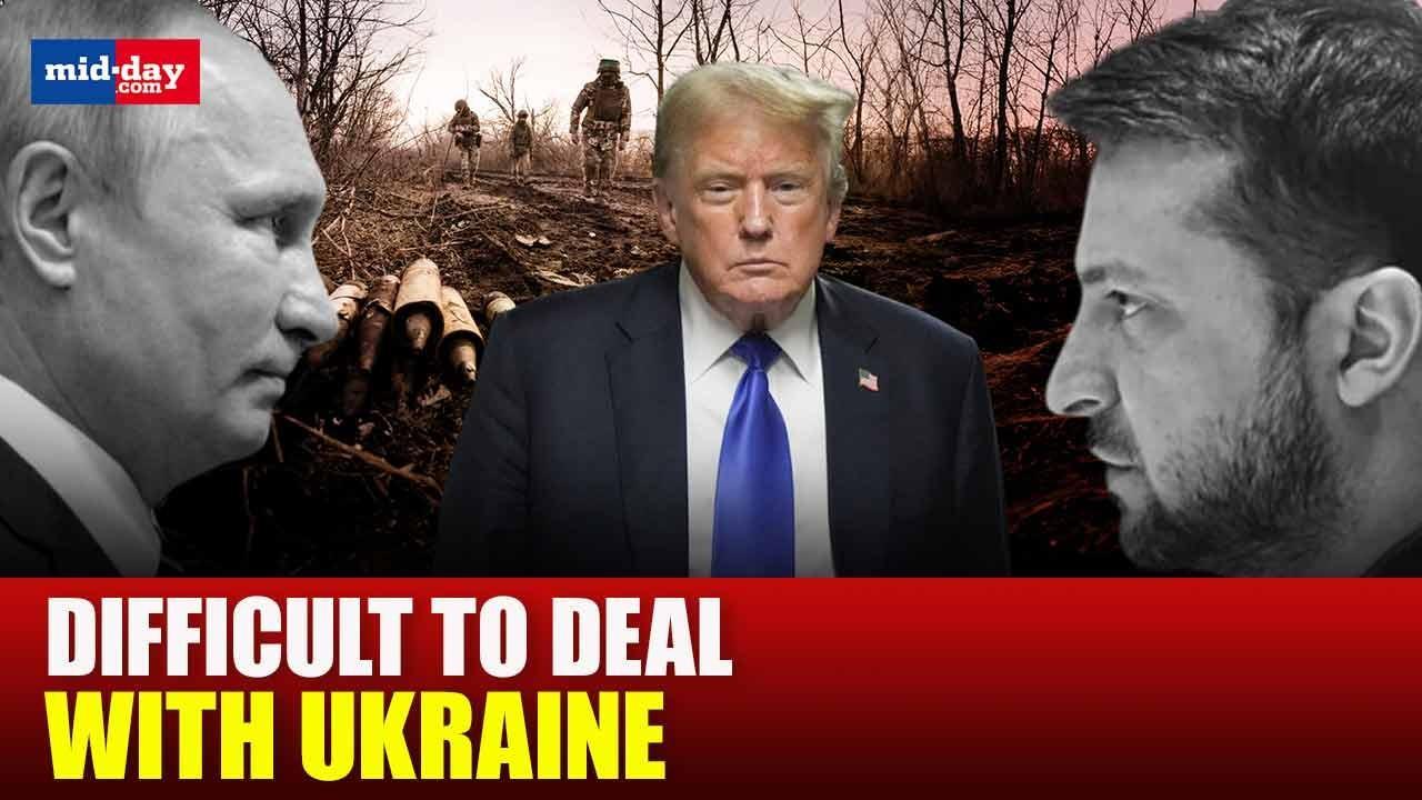 Ukraine-Russia War: Trump expresses “difficulty’ in dealing with Ukraine