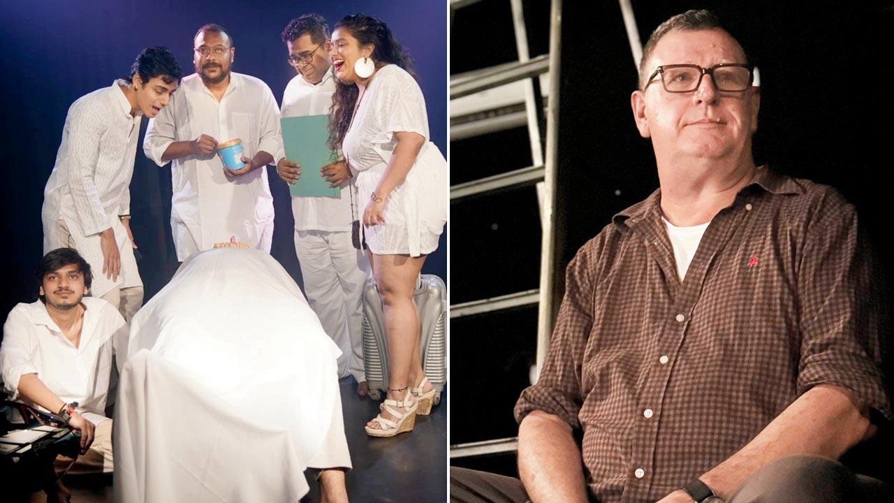 A moment from the rehearsal. Pics Courtesy/The Jeff Goldberg Studio; (right) Glenn Hayden 