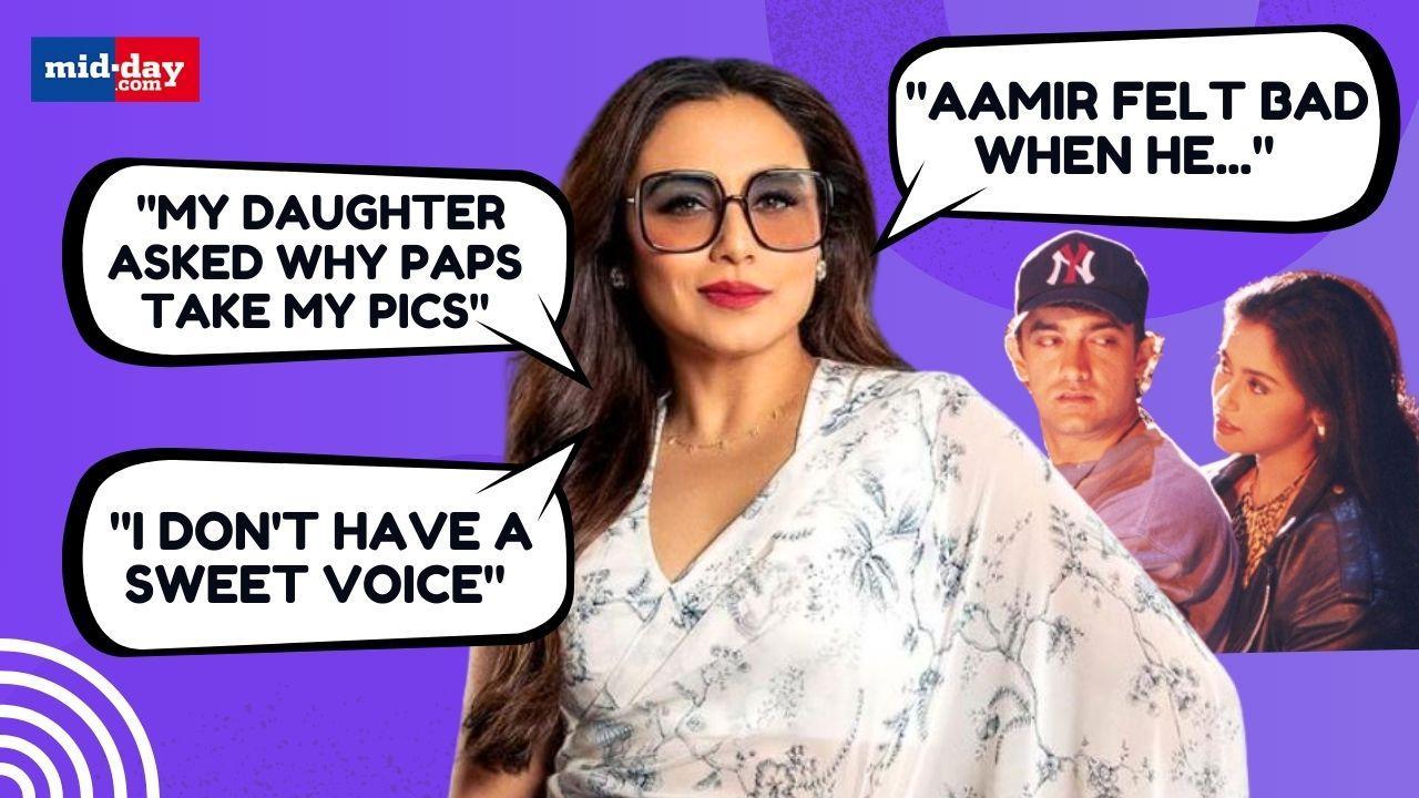 Rani Mukerji on Motherhood, Her Voice, & Aamir Khan`s Request to Dub | Birthday 