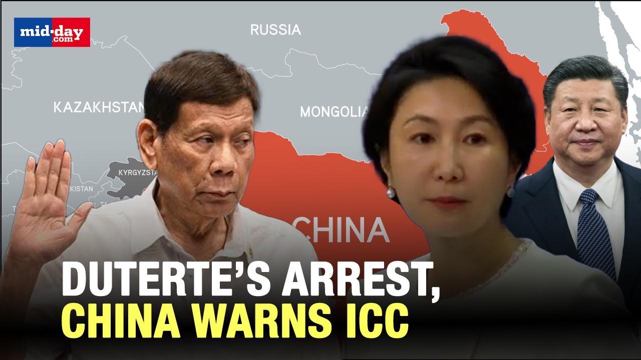 China warns the ICC against 