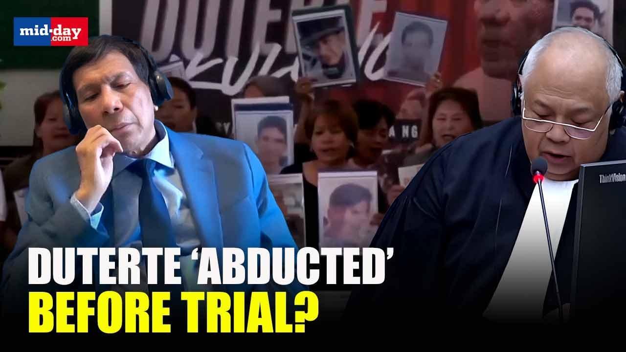 Duterte’s Trial:  Was ex-Philippines President Duterte abducted before trial?
