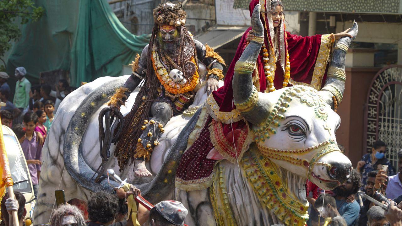 In the procession that celebrated 