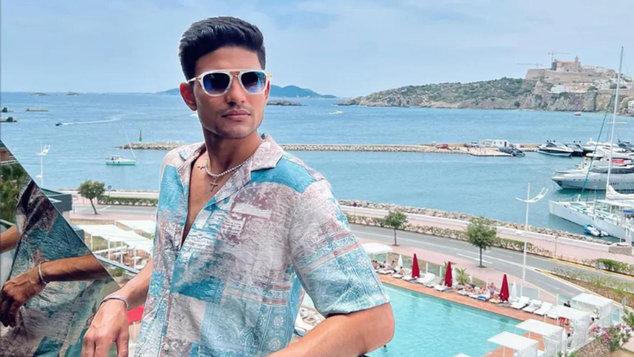 Opener Shubman Gill has been spotted vacationing in Paris, Greece, and London