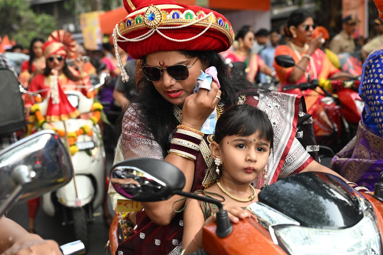 Puran poli, a sweet lentil-filled flatbread, is one of the highlights of the Gudi Padwa feast.