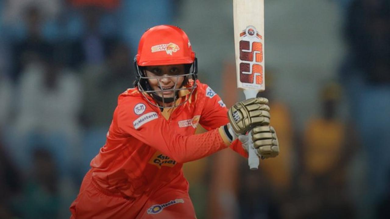 Gujarat Giants Women Squad: Beth Mooney(w), Kashvee Gautam, Harleen Deol, Ashleigh Gardner(c), Phoebe Litchfield, Deandra Dottin, Bharti Fulmali, Simran Shaikh, Tanuja Kanwar, Meghna Singh, Priya Mishra, Laura Wolvaardt, Danielle Gibson, Dayalan Hemalatha, Mannat Kashyap, Shabnam Md Shakil, Prakashika Naik, Sayali Satghare
