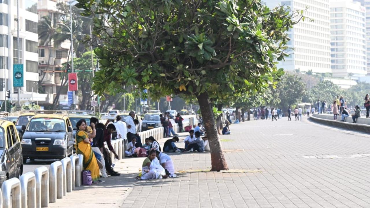 The maximum temperature was on Sunday recorded at 35.4 degrees Celsius