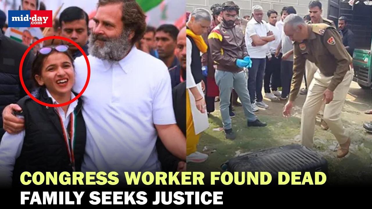 Congress worker Himani Narwal found dead in a suitcase, Family seeks justice