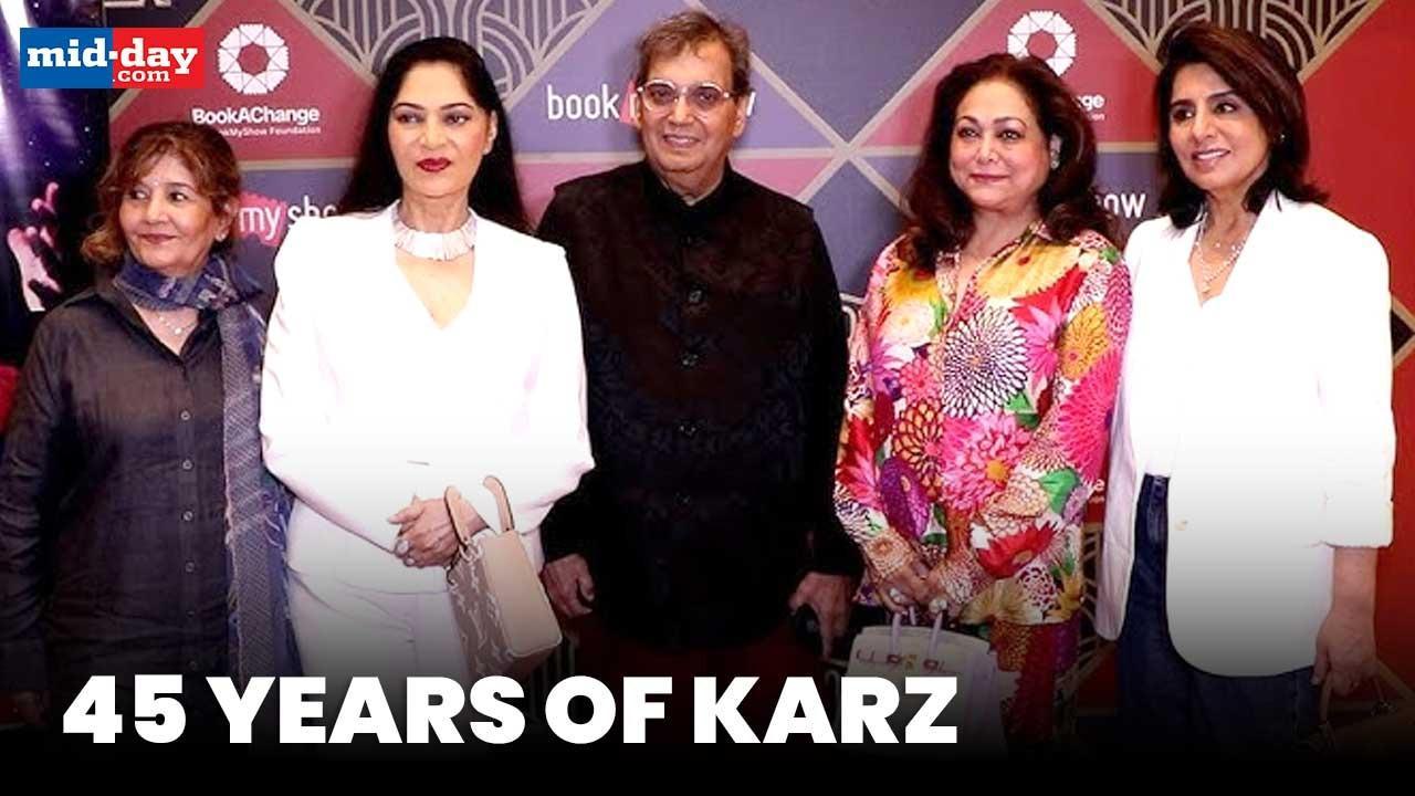 Neetu Kapoor, Simi Garewal, and Tina Ambani Celebrate 45 Years Of Karz
