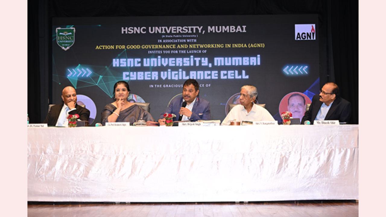 HSNC University, Mumbai in Collaboration With AGNI Launches Cyber Vigilance Cell to Enhance Cyber Security Awareness