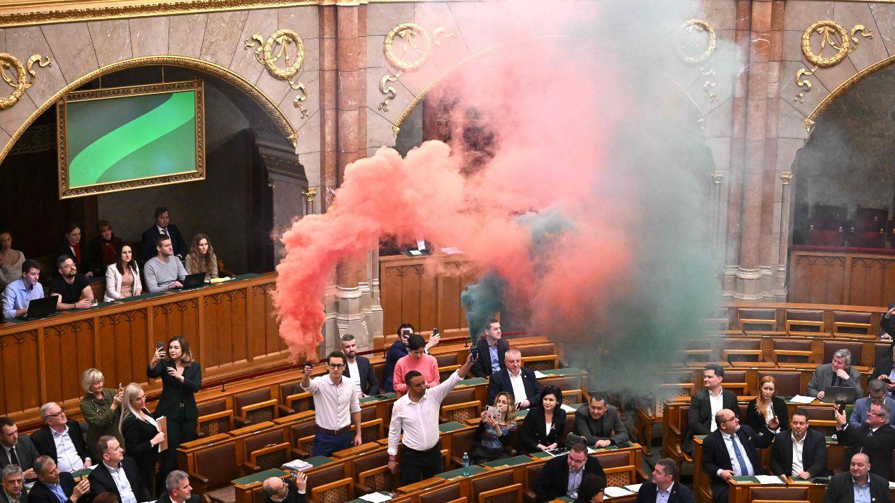 Hungarian lawmakers passed a bill seeking to ban the annual Pride march today, drawing criticism from opponents who see it as another move to restrict LGBTQ rights in the country