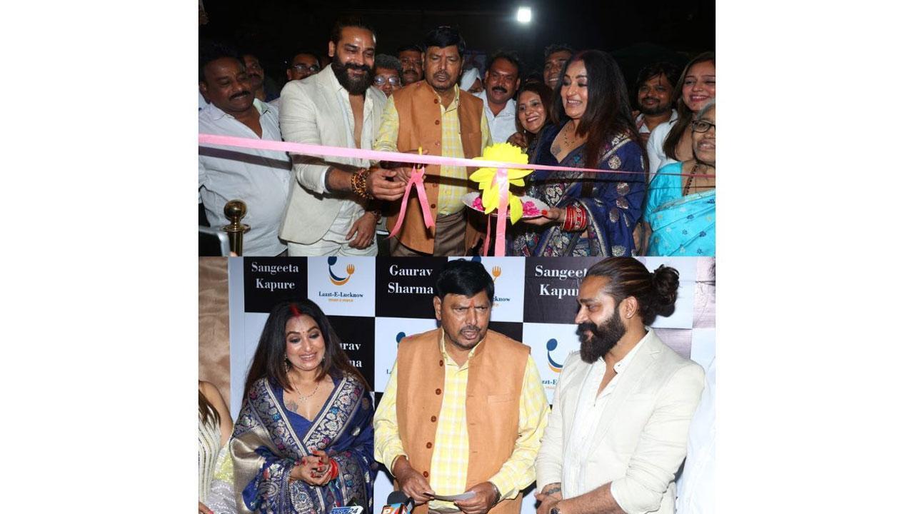 Grand Launch of ‘Lazzt-E-Lucknow' Owned by Gaaurav Sharma and Sangeeta Kapure