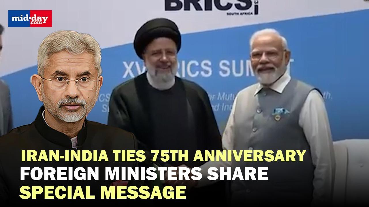 India-Iran 75th anniversary: Foreign ministers share warm messages of friendship
