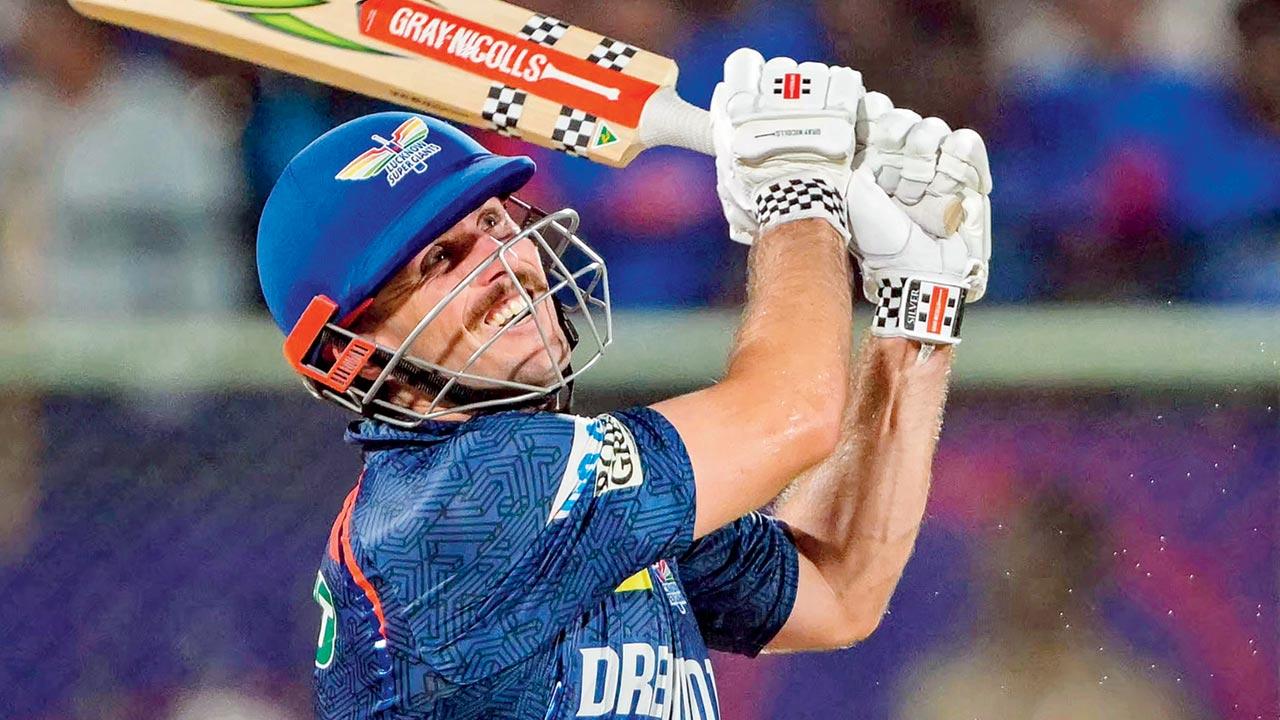 LSG opener Mitchell Marsh