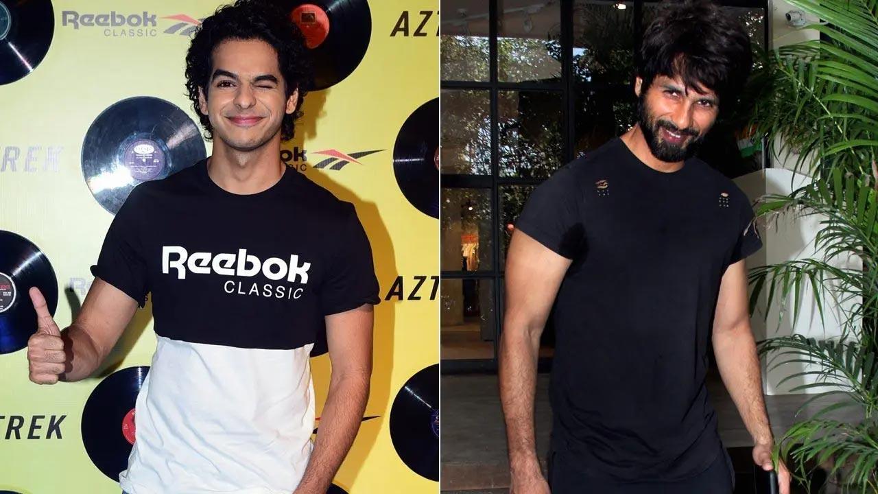 Shahid Kapoor, Ishaan Khatter behave like 'sahelis' while working on set