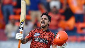 IPL 2025: Kishan’s fireworks help SRH pile up a staggering 286/6 against Royals
