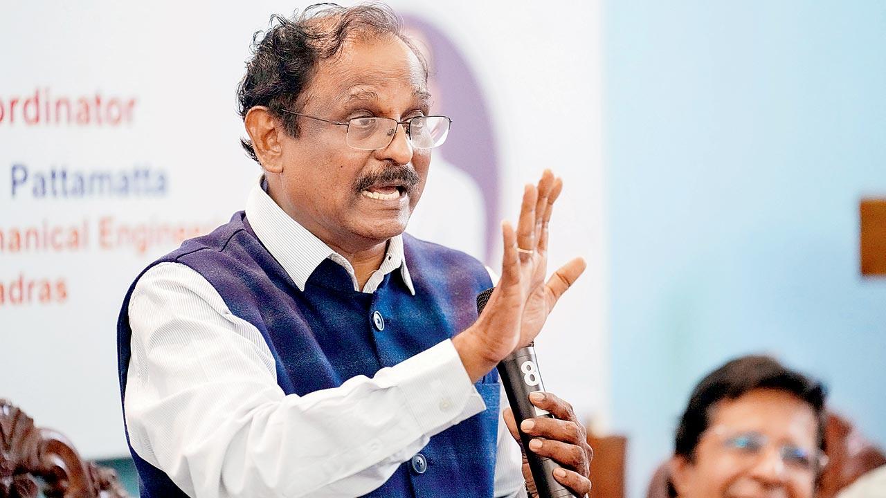 Dr V Narayanan, chairman, ISRO