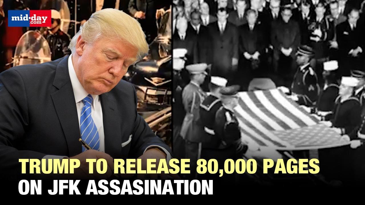 Trump to open 80,000 JFK assassination documents for more transparency