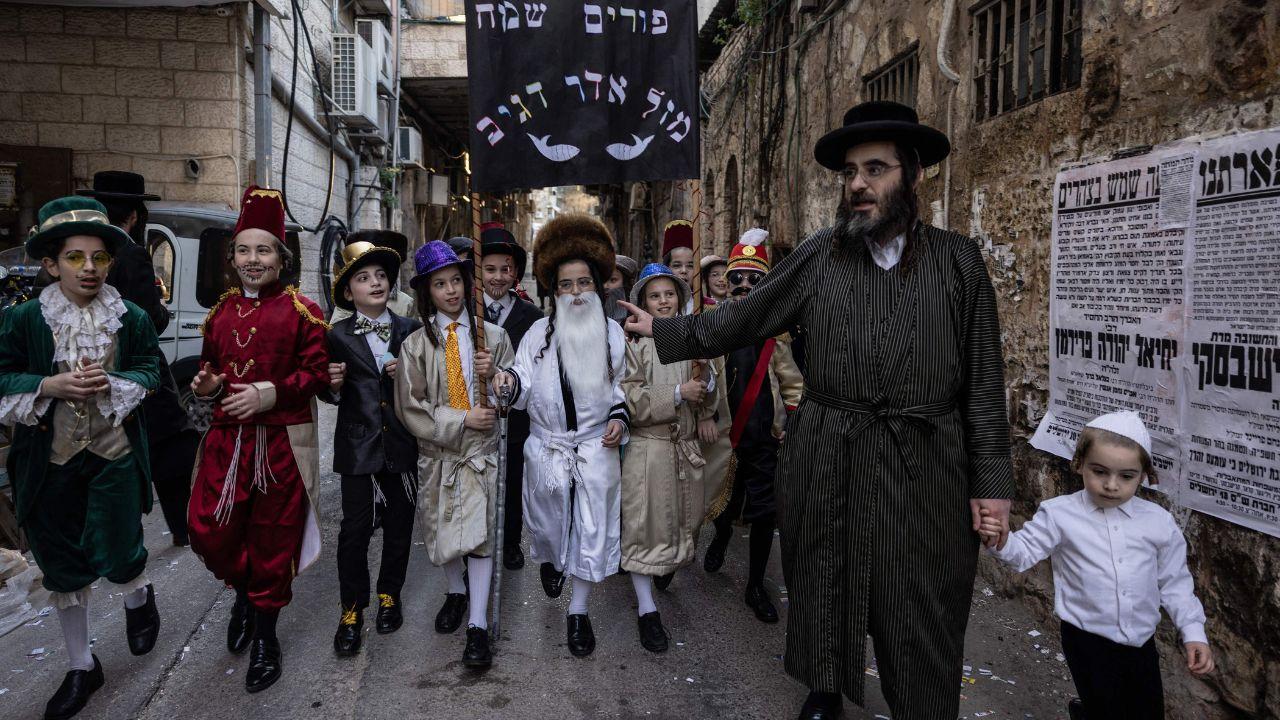 Purim is a Jewish holiday that celebrates the survival of the Jewish people from a plot to destroy them, orchestrated by Haman, an official of the Achaemenid Empire, as told in the Book of Esther