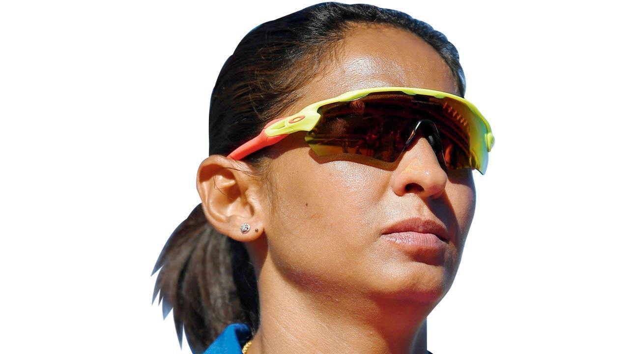 MI skipper Harmanpreet Kaur penalised for showing dissent