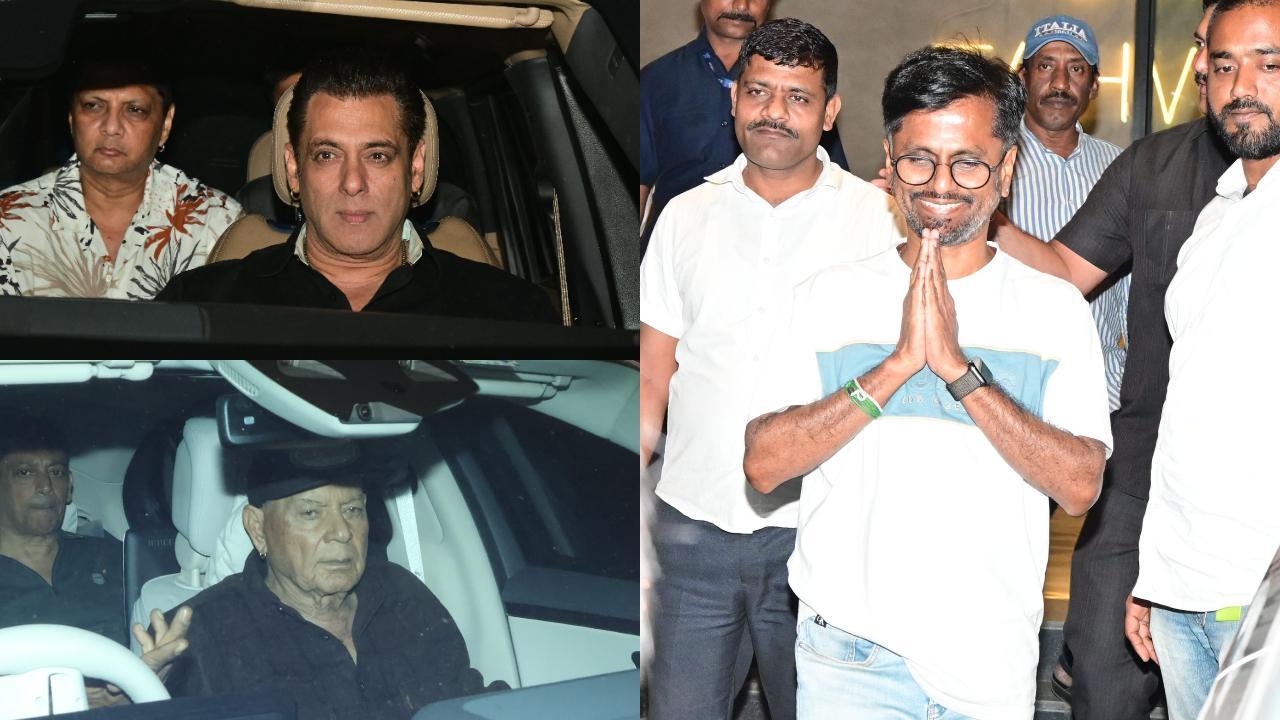PHOTOS: Salman Khan arrives with family for Sikandar special screening