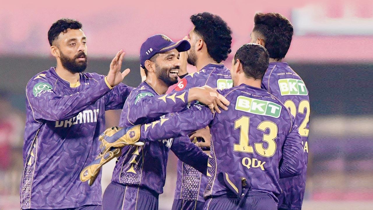 IPL 2025: KKR defeat RR by eight wickets, register first win of the season