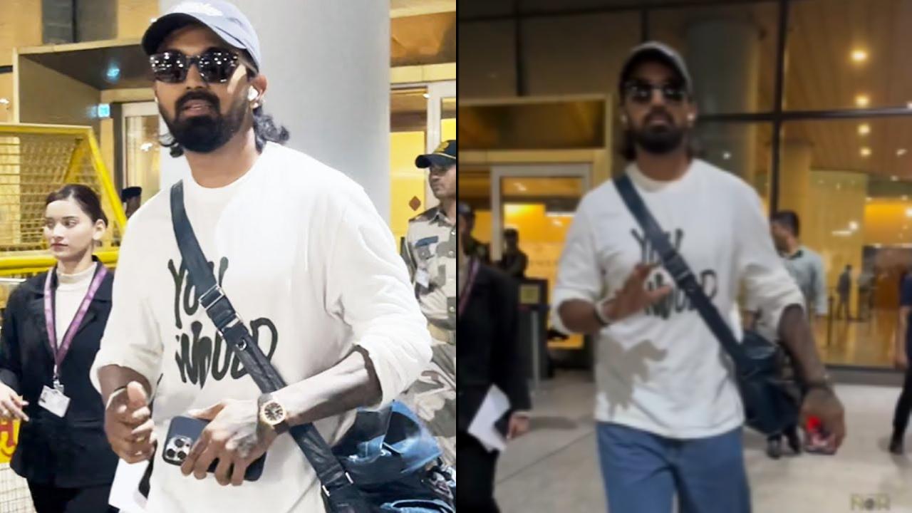 KL Rahul returned to Mumbai to a grand reception as enthusiastic fans thronged the airport to welcome the star wicketkeeper-batter. Eager supporters gathered in large numbers, hoping to catch a glimpse of their cricketing hero, with many requesting selfies and autographs. True to his humble nature, Rahul graciously acknowledged his fans, waving at them and obliging their requests for photos.