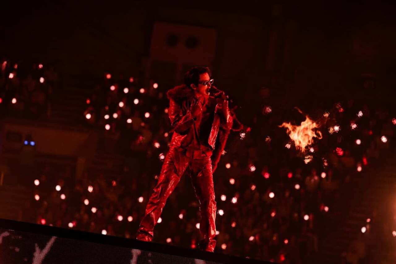 Sharing his thoughts on the concert, he said on Weverse, 