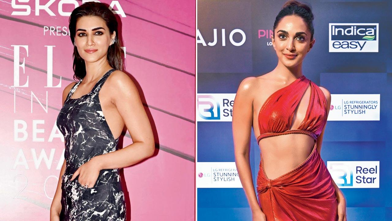 Kriti Sanon and Kiara Advani