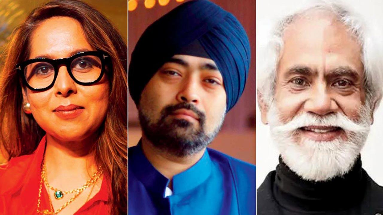 Sunanda Khaitan, Jaspreet Chandok and Sunil Sethi