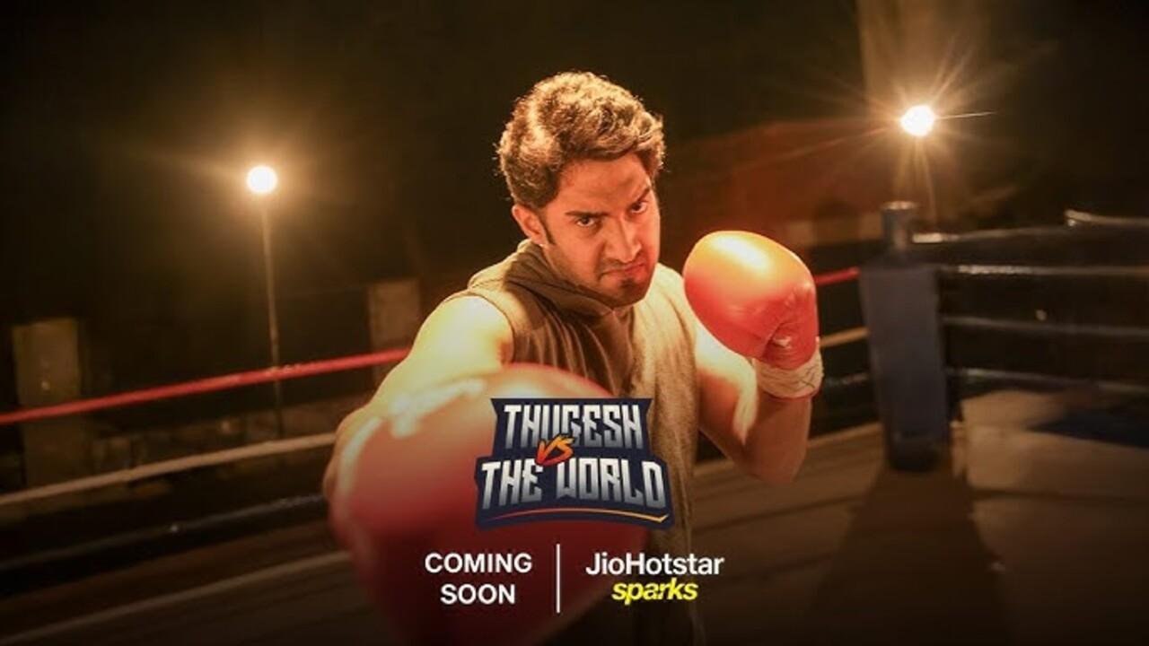 Thugesh Vs The World (March 7,Jio Hotstar)
Popular YouTuber Mahesh Keshwala, also known as Thugesh, takes on a series of hilarious and daring challenges. From outsmarting con artists to navigating pranks set up by fellow internet personalities, Thugesh's unique charm keeps audiences entertained.
