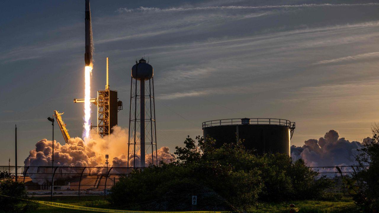 After more than nine months on the International Space Station, two astronauts are a step closer to returning home following the launch of a crew swap mission on March 14