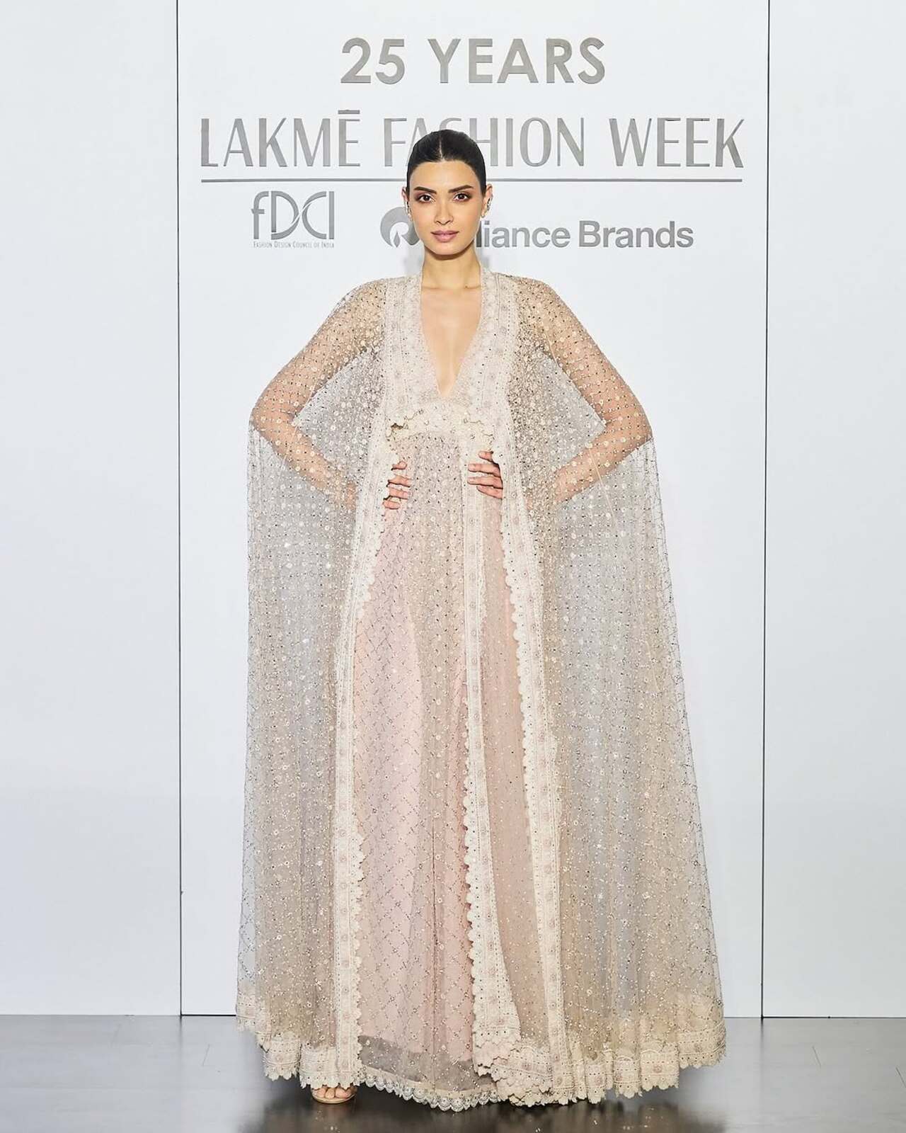 Diana Penty looked mesmerising in this white outfit 