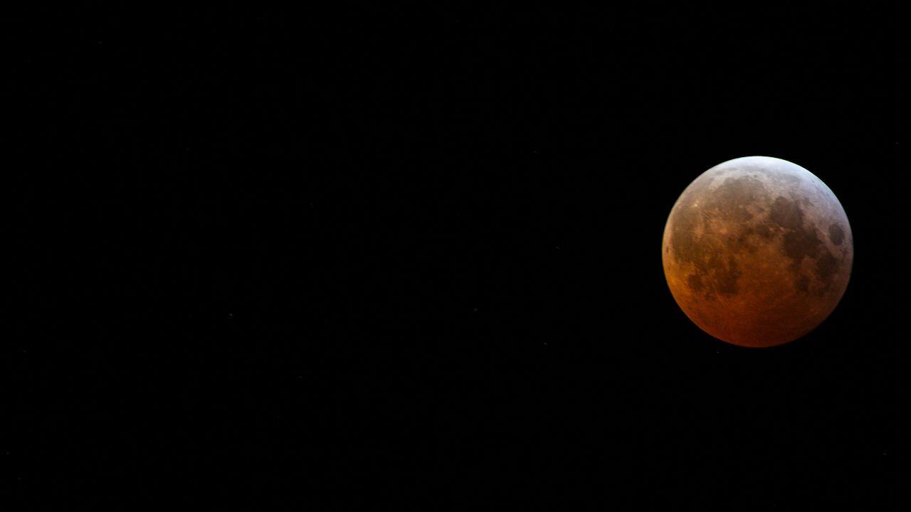 At the same location in Daytona Beach, the moon's shadow slowly crept over its surface, offering a breathtaking view of the lunar eclipse as it transitioned through different phases