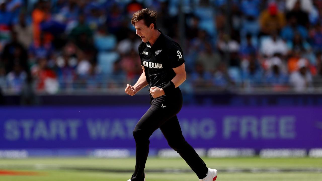 Matt Henry starred for New Zealand in the Champions Trophy 2025 match against India. Completing his eight-over spell, the pacer claimed five wickets for 42 runs. Kyle Jamieson, Will O'Rourke, Mitchell Santner and Rachin Ravindra snapped one wicket, each to their names. Michael Bracewell went wicketless in the match against the 