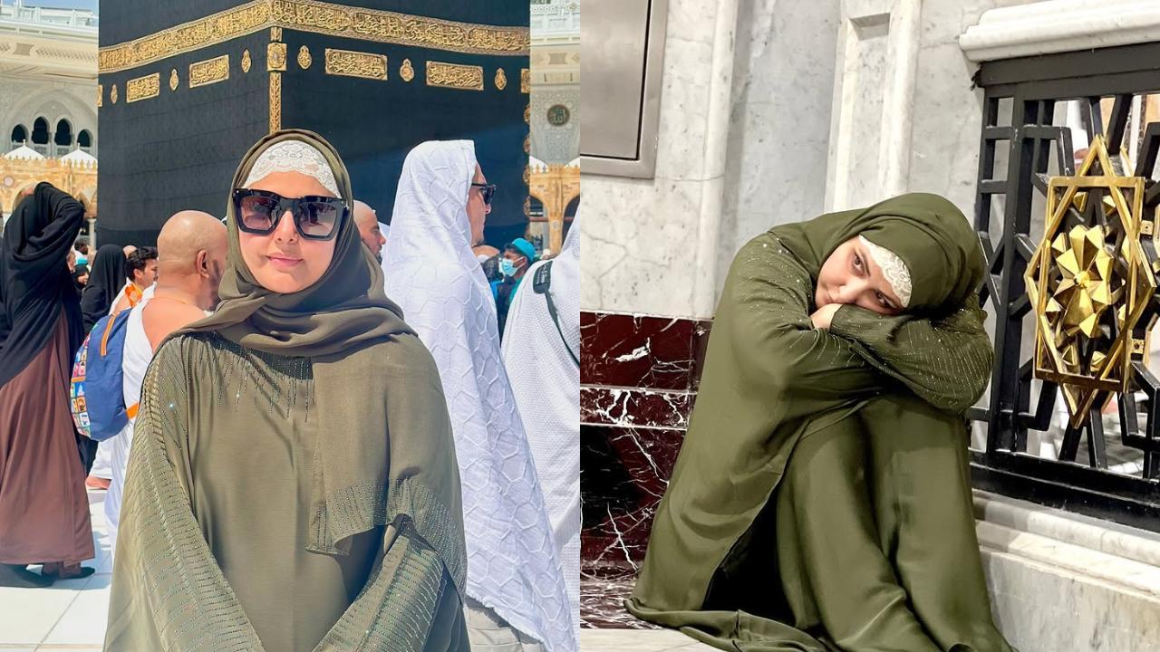 Hina Khan performs Umrah amid cancer treatment during Ramzan