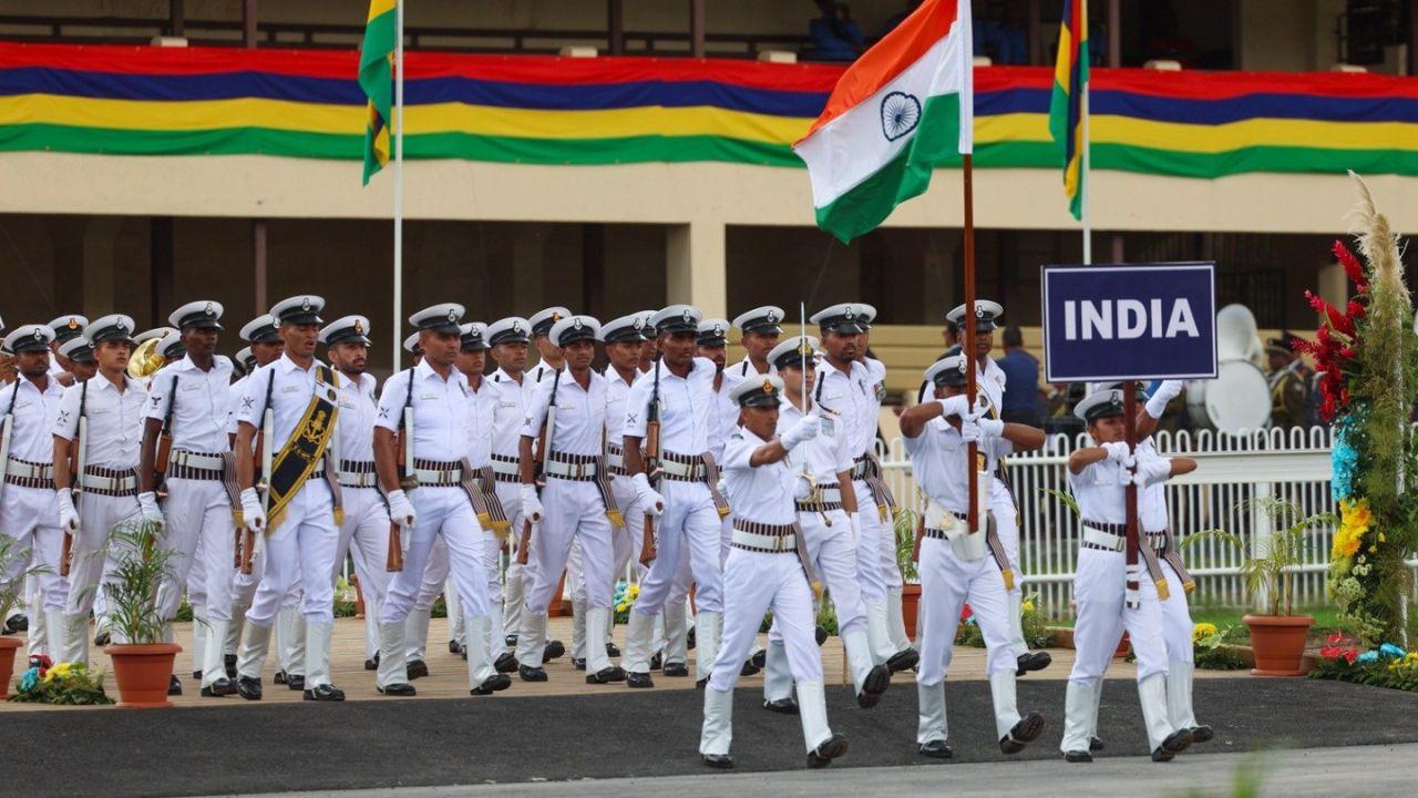 During the National Day celebrations, an Indian Navy marching contingent participated in the parade. An Indian Naval Ship also made a port call to coincide with the National Day celebrations