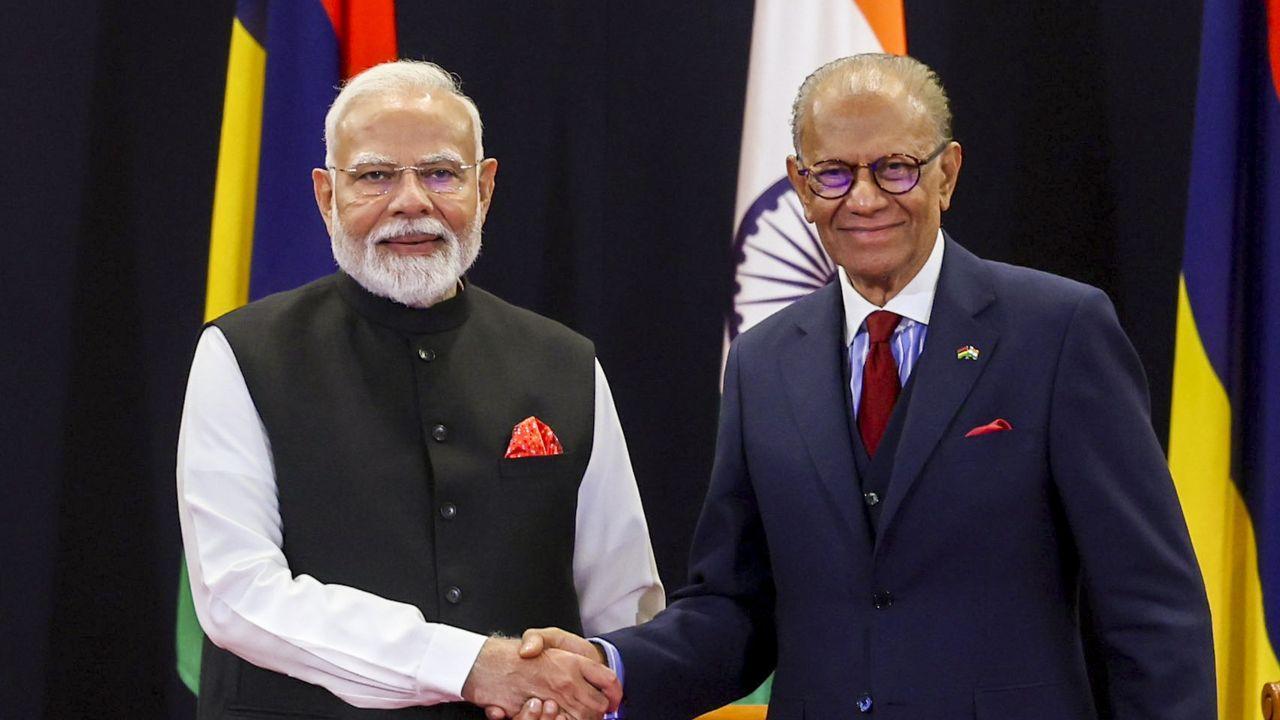IN PHOTOS: PM Modi attends Mauritius National Day as chief guest