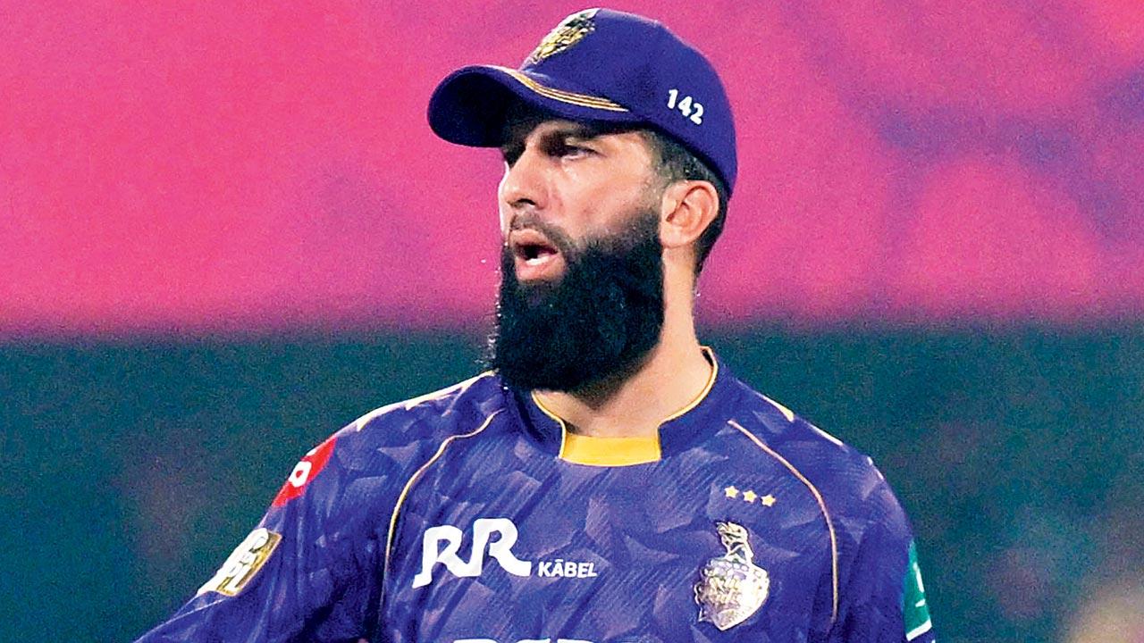 Moeen Ali. Pic/AFP