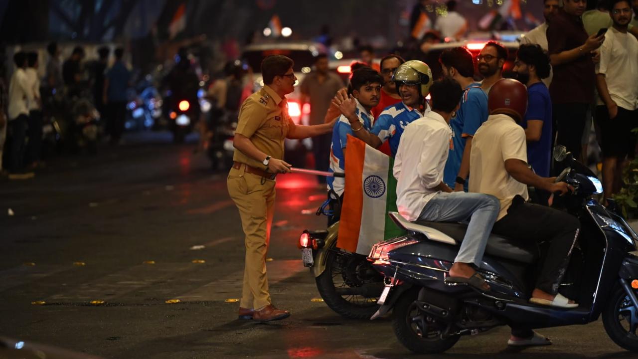 Mumbaikars showcased similar celebrations after the T20 World Cup 2024 triumph. Similar sights were visible on the night of March 9, 2025, following the Champions Trophy 2025 win