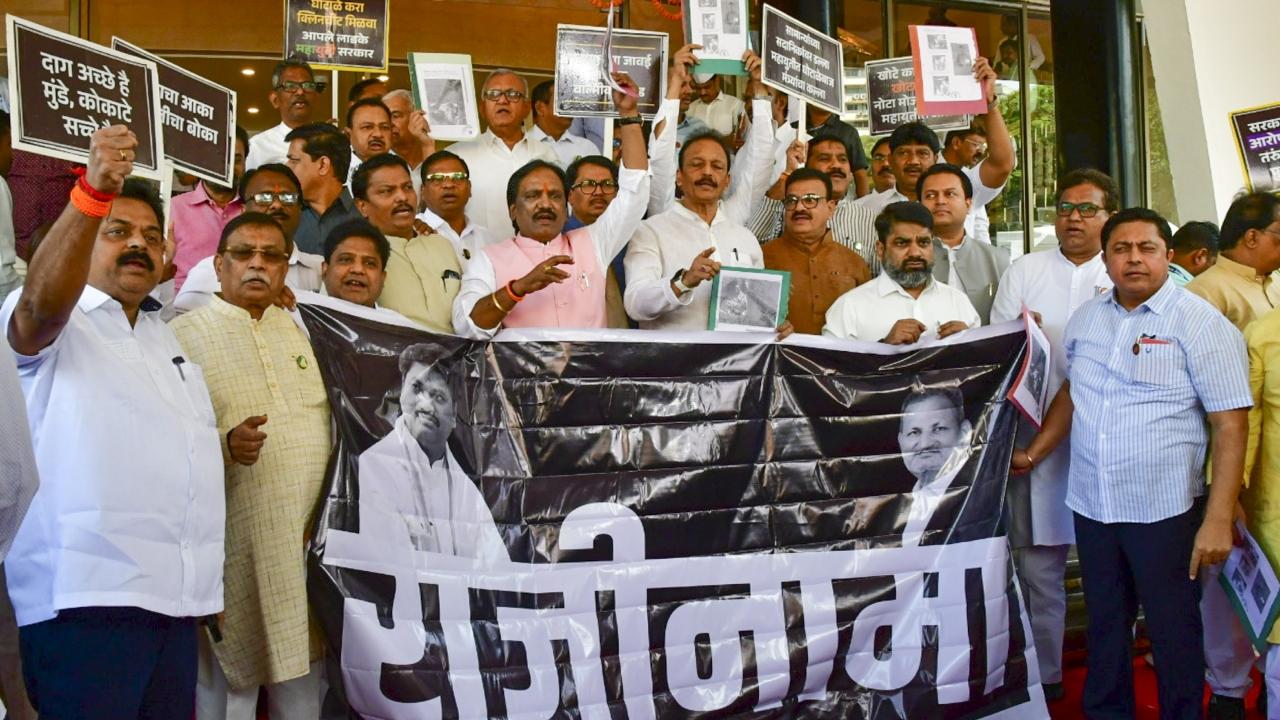 The Opposition demand for Munde's resignation intensified after gory photos and court chargesheet details related to the killing of Massajog village sarpanch Santosh Deshmukh surfaced, revealing the brutalities committed before the murder